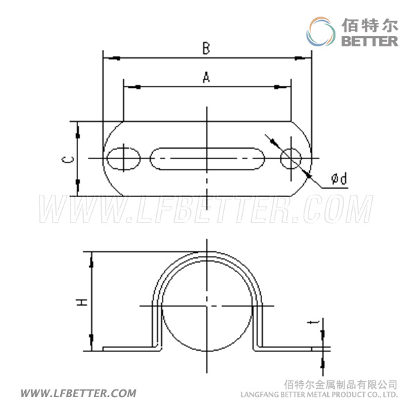 普利卡管固定夹子SP结构图.jpg 普利卡管固定夹子SP结构图.jpg